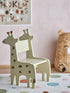 Bloomingville Ibber Chair, Grey, FSC®100%, MDF